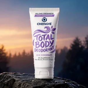 Whole Body Deodorant Cream for Women with Coconut Scent 72 Hour Odor Control Long Lasting Tropical Fragrance Aluminum Free 75ml