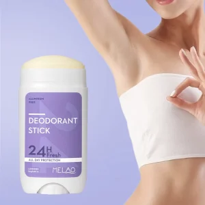 Wild Lavender Scented Glycerin Based Aluminum Free Antiperspirant Deodorant Body Balm Solid Fragrance 80g Made Guangzhou