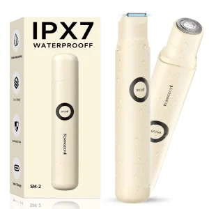 Women Electric Double Head Dual Purpose Ceramic Blade Rechargeable Wet Dry Painless Hair Removal Household Use