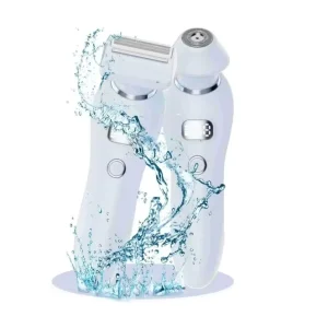 Women’s Electric Lady Shaver with LCD Digital Display Portable Painless Hair Trimmer Razor Epilator for Bikini Hair Removal